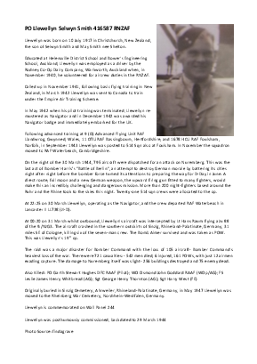 A preview of a PDF biography for Smith, Llewellyn Selwyn